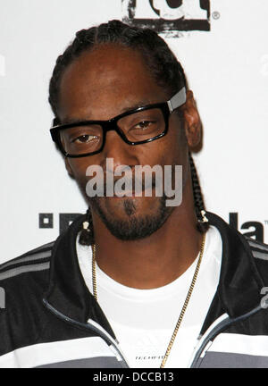 Snoop Dogg lancio ufficiale partito per il più atteso per il video gioco dell'anno 'Rage' a Chinatown storico Central Plaza Los Angeles, California - 30.09.11 Foto Stock