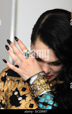 Jessie J MOBO Awards 2011 - Sala stampa - Glasgow, Scozia - 05.10.11 Foto Stock