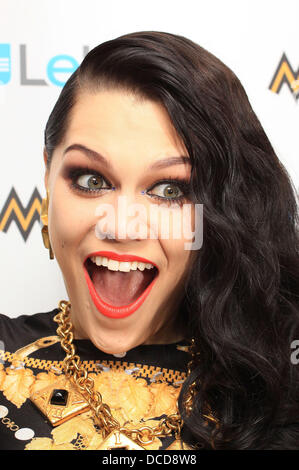 Jessie J MOBO Awards 2011 - Sala stampa - Glasgow, Scozia - 05.10.11 Foto Stock