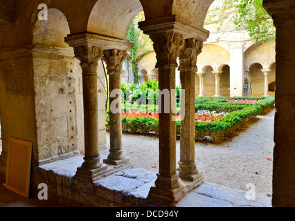 Saint Paul de Mausole, San Remo Provence Francia Vincent van Gogh monastero, chiostri Foto Stock