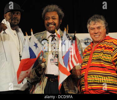 Don King fa la sua comparsa per promuovere la prossima "Viva Don King 'Campionato incontro di boxe al Seminole Hard Rock Hotel and Casino Hollywood Florida - 05.10.11 Foto Stock