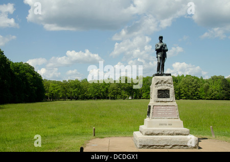Tennessee, Shiloh National Military Park. In Pennsylvania Memorial. Foto Stock
