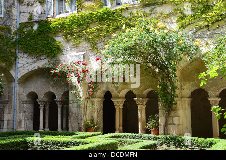 Saint Paul de Mausole, San Remo Provence Francia Vincent van Gogh monastero, chiostri Foto Stock