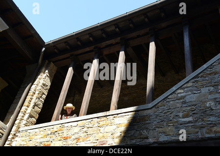 Il castello di Montefiorino Italia Reggio Emilia colline in Italia la Regione Emilia Romagna Foto Stock