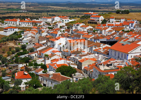 Arraiolos città. Alentejo, Portogallo Foto Stock