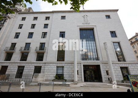 Istituto Reale degli Architetti Britannici riba Portland Place Londra Inghilterra REGNO UNITO Foto Stock