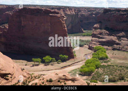 Canyon De Chelly, Chinle AZ. Foto di Janet Worne Foto Stock