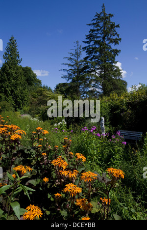 Il giardino murato, Belvedere vicino casa Mullingar contea Westmeath, Irlanda Foto Stock