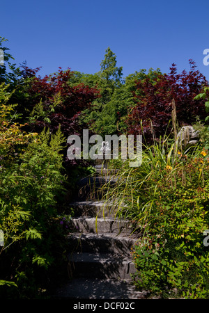 Il giardino murato, Belvedere vicino casa Mullingar contea Westmeath, Irlanda Foto Stock