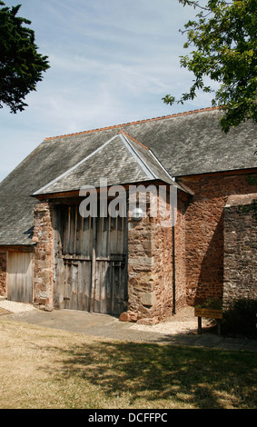 Sala Tithe Barn Dunster Somerset England Regno Unito Foto Stock