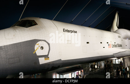 Lo Space Shuttle Enterprise, Intrepid Sea, il Museo dell'aria e dello spazio Foto Stock