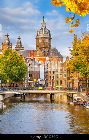 La Chiesa di San Nicola in Amsterdam Foto Stock