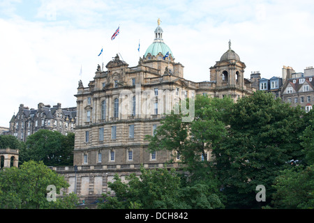 Bank of Scotland, il tumulo, Edimburgo. Foto Stock