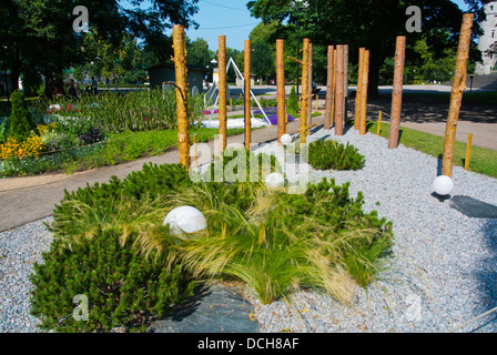 Fiore di Tallinn Festival summer 2013 Tornide väljak torri piazza fuori alle mura della vecchia città Tallinn Estonia Paesi Baltici Europa Foto Stock