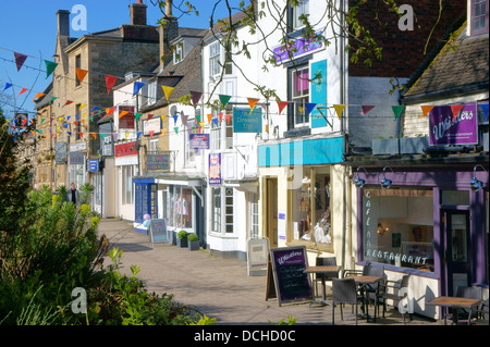 Fila centrale - Chipping Norton, Oxfordshire, Inghilterra. Foto Stock