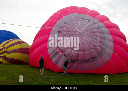 35Th Bristol International Balloon Fiesta. Bristol, Inghilterra, Regno Unito. Foto Stock