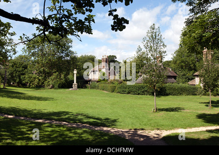 Comporre Cottage, Blaise borgo, Henbury, Bristol, Inghilterra, Regno Unito. Foto Stock