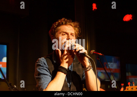 Singer-Songwriter Johannes Oerding Foto Stock