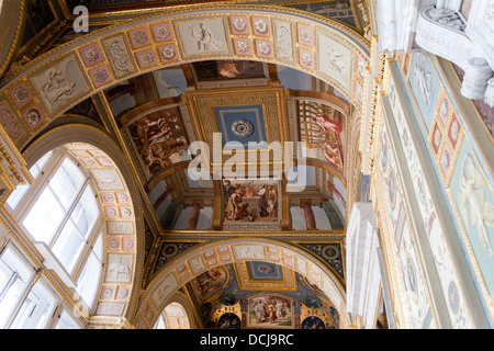 Interno opere d'arte,arredamento e architettura. Le Logge di Raffaello il Museo Hermitage di San Pietroburgo Russia Foto Stock