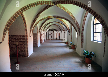 Monastero Wienhausen vicino a Celle, Lueneburger Heath, Bassa Sassonia, Germania Foto Stock