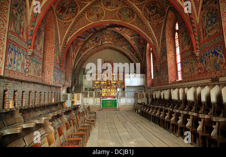 Monastero Wienhausen vicino a Celle, Lueneburger Heath, Bassa Sassonia, Germania Foto Stock