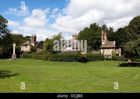 Comporre Cottage, Circolare Cottage & Sweetbriar Cottage, Blaise borgo, Henbury, Bristol, Inghilterra, Regno Unito. Foto Stock