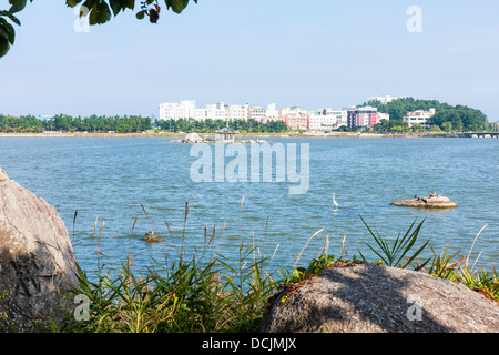 Lago Gyongpo in Gangneung, Gangwon-Do, Corea del Sud Foto Stock