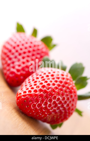 Fragole fresche Foto Stock