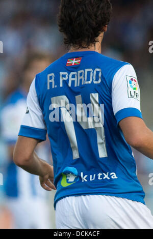 Ruben Pardo Gutierrez (Real Sociedad), Agosto 17, 2013 - Calcio : spagnolo "Liga Española" corrispondono betweena Real Societad 2-0 Getafe C.F. a Stadio Anoeta di San Sebastian, Spagna, (foto di Enrico Calderoni/AFLO SPORT) Foto Stock