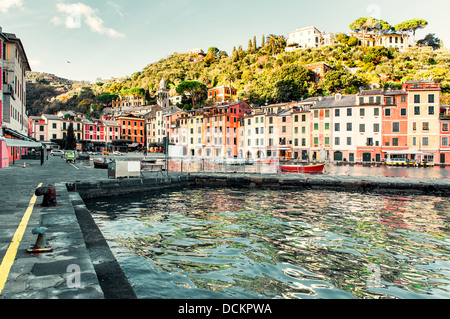 Portofino, Italia Foto Stock