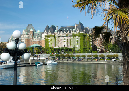 EMPRESS HOTEL PORTO INTERNO VICTORIA Vancouver Island British Columbia CANADA Foto Stock