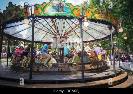 Fete Paradiso (Fête Paradiso) su Governor's Island in New York Foto Stock