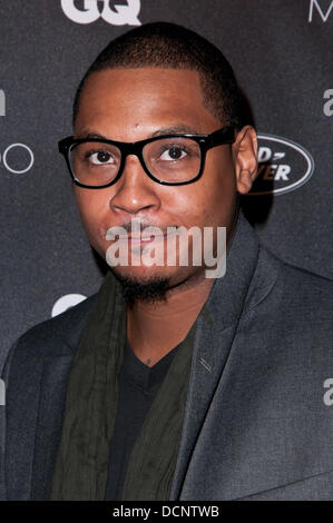 Carmelo Anthony GQ il Gentleman's Ball 2011 - Arrivi New York City, Stati Uniti d'America - 26.10.11 Foto Stock