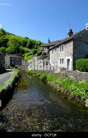 Il Castleton Peak District Derbyshire England Regno Unito Foto Stock