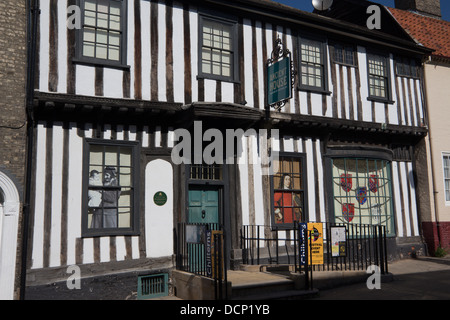 Antica casa thetford norfolk England Regno Unito Foto Stock