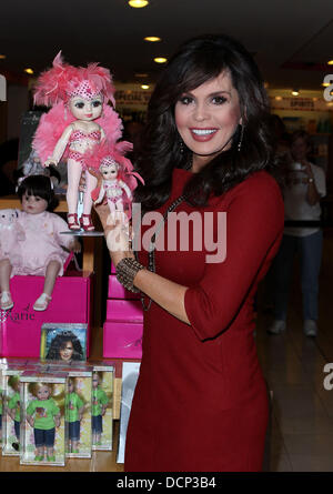 Marie Osmond Marie Osmond Doll firma a Flamingo Hotel e Casinò di Las Vegas, Nevada - 29.10.11 Foto Stock