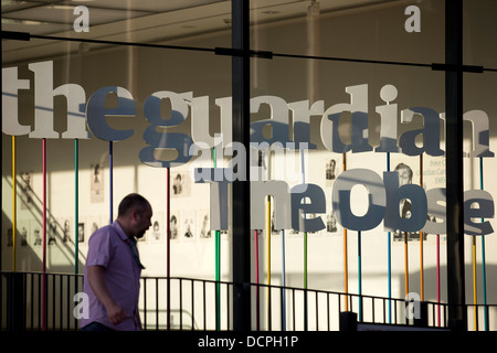 Il quotidiano The Guardian uffici nel centro di Londra il 20 agosto 2013. Foto Stock