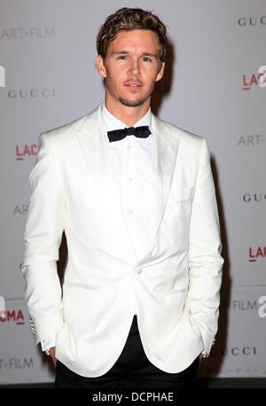 Ryan Kwanten LACMA l arte della pellicola e di Gala in onore di Clint Eastwood e John Baldessari a LACMA di Los Angeles, California - 05.11.11 Foto Stock