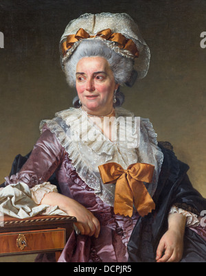 Il XVIII secolo - Madame Charles-Pierre Pécoul, 1784 - Jacques Louis David Philippe Sauvan-Magnet / Museo attivo Foto Stock