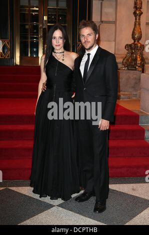 L'attrice Mary-Louise Parker, Charlie Mars American Ballet Theatre Autunno 2011 apertura notturna Black Tie la cena - arrivi presso il Plaza Hotel di New York City, Stati Uniti d'America - 08.11.11 Foto Stock