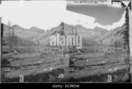 Lago alpino nel CERRO BLANCO MONTAGNE, COLORADO, 11.000 piedi sopra il livello del mare - - 524063 Foto Stock