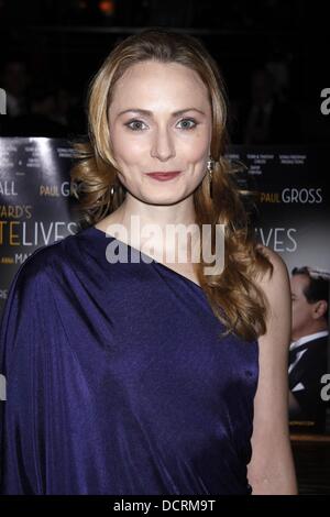 Anna Madeley Broadway apertura notturna dopo parte per "Vita privata" tenutosi a Bond 45 Times Square Restaurant New York City, Stati Uniti d'America - 17.11.11 Foto Stock