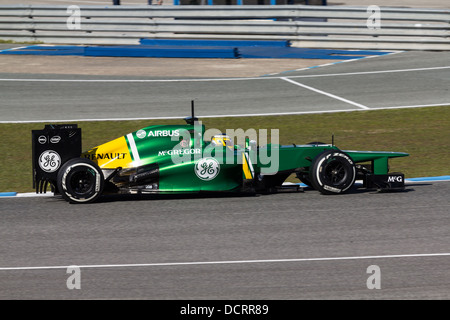 Caterham F1 Team - Charles Pic - 2013 Foto Stock