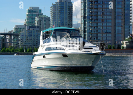 Yacht a Vancouver in Canada Foto Stock