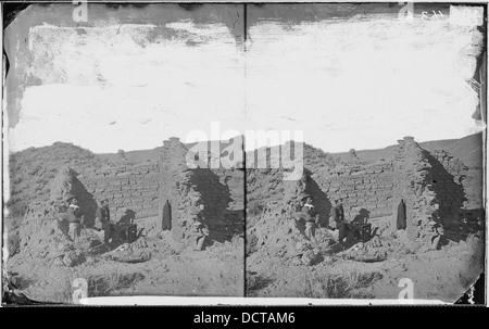 Caratteristica di rovinare il pueblo di SAN JUAN, NEW MEXICO - - 524065 Foto Stock