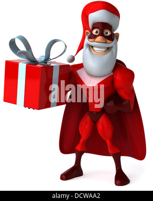 Super santa claus Foto Stock