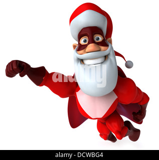 Super santa claus Foto Stock