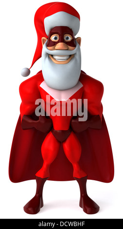 Super santa claus Foto Stock