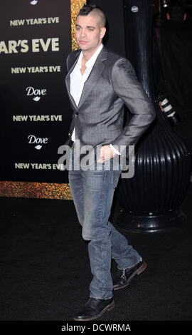 Mark Salling Los Angeles premiere di "Capodanno" a Grauman's Chinese Theater. Hollywood, California - 05.12.11 Foto Stock