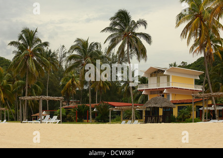 Spiaggia scene da Jibacoa Beach, Cuba Foto Stock